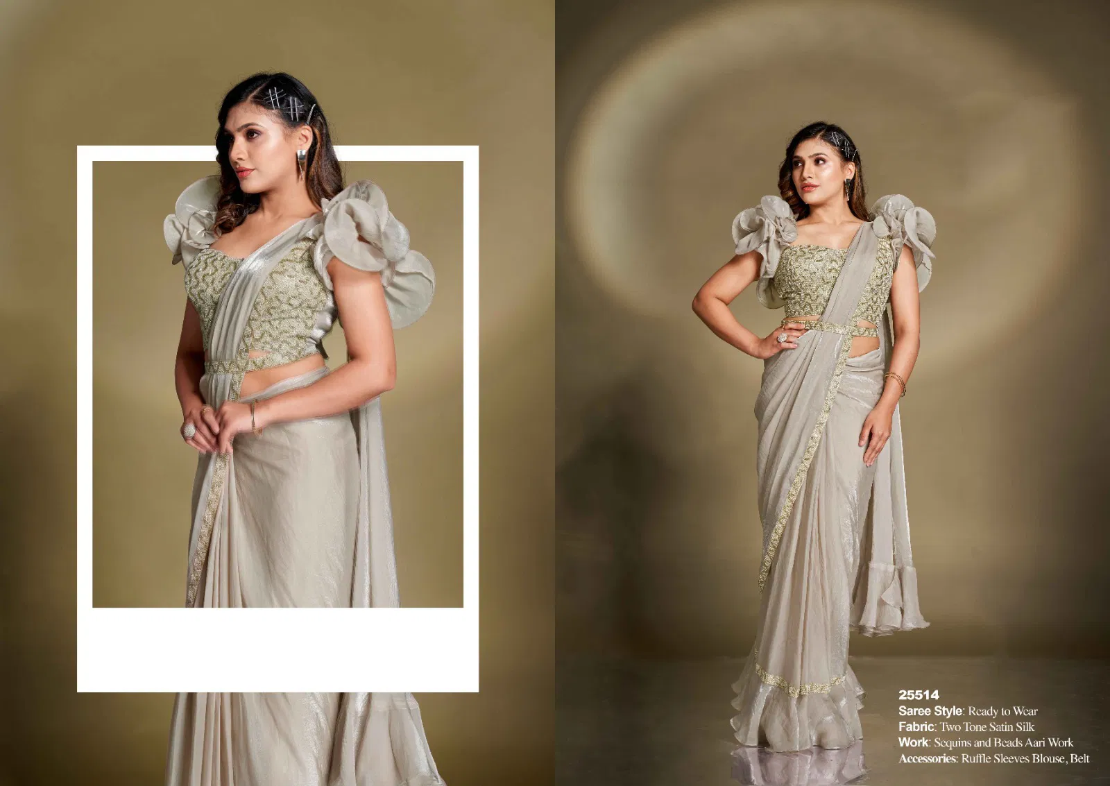 Bonita By Mahotsav 25500 Series Surat Fancy Readymade Saree Wholesale Market